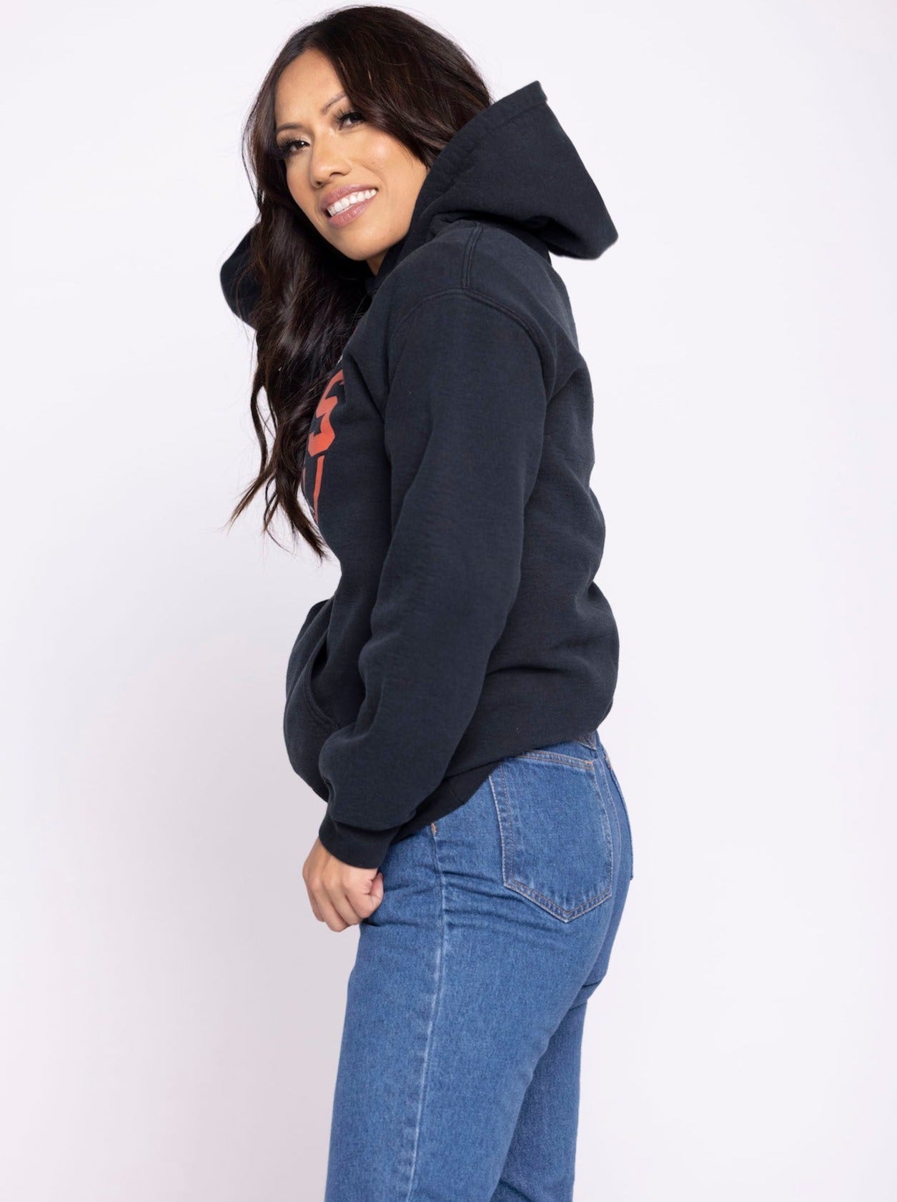 PRINTED "CHEERLEADER" HOODIE